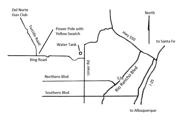 Image of del norte gun club map