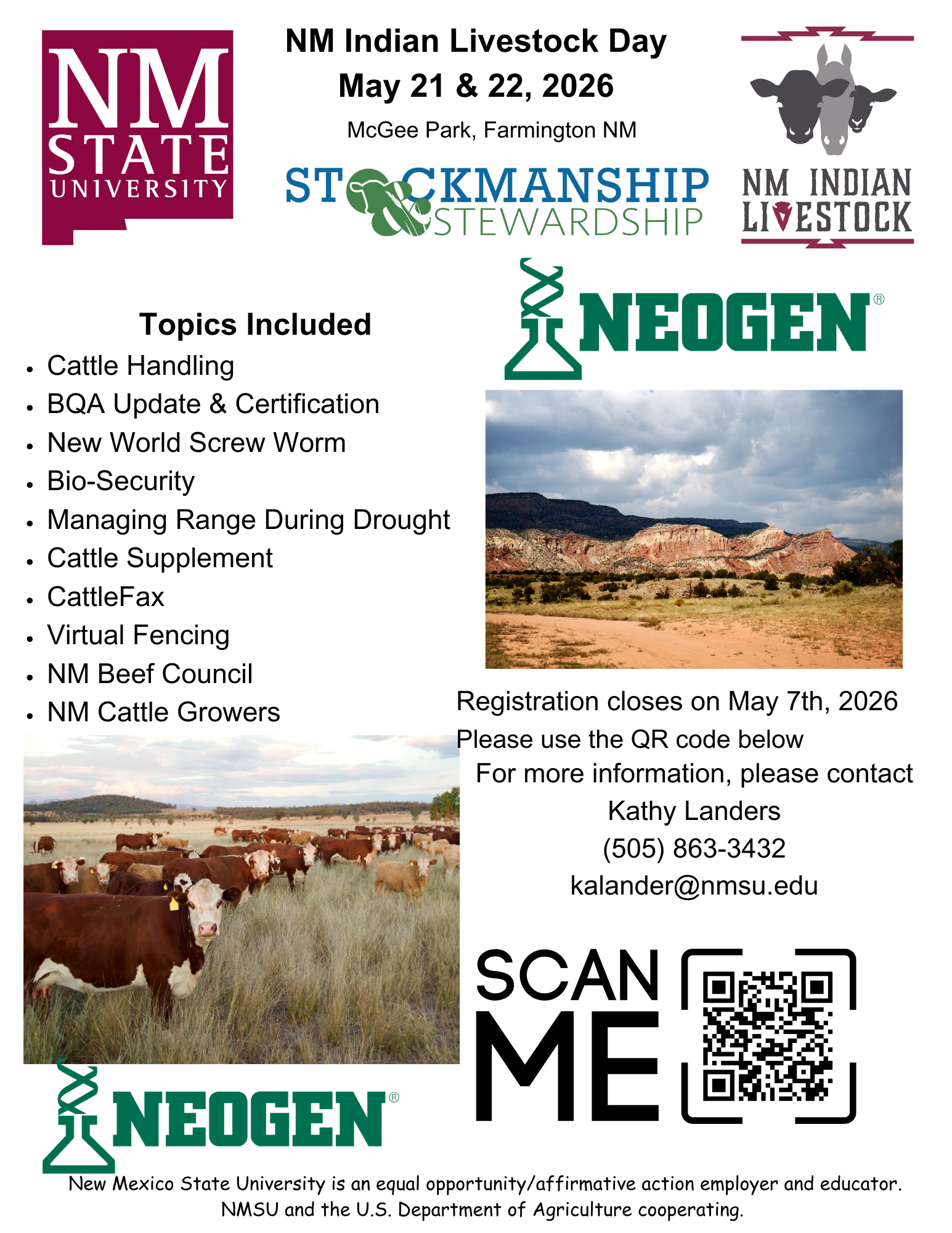 flyer for Indian Livestock Days 2026
